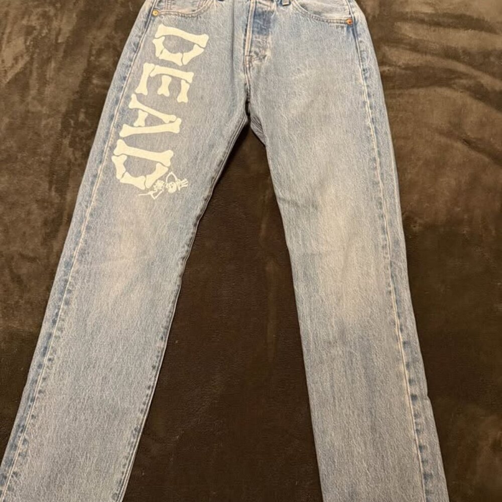 Levis 501 Deadhead Jeans Size 29 x 32